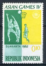 INDONÉSIE : ZB 349 MH 1962 4èmes Jeux asiatiques à Jakarta, Enlèvement ou Envoi, Non oblitéré, Asie du Sud Est