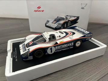 Porsche Spark 1:18 956LH Rothmans Winner 24h Le Mans 1982