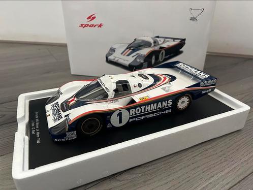Porsche Spark 1:18 956LH Rothmans Winner 24h Le Mans 1982, Hobby & Loisirs créatifs, Voitures miniatures | 1:18, Comme neuf, Voiture