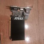 Gt710 pci-e grafische kaart 2gb vram, Computers en Software, Videokaarten, PCI-Express 3, GDDR3, HDMI, Ophalen of Verzenden