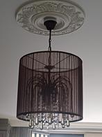 Kroonluster, Huis en Inrichting, Lampen | Kroonluchters, Ophalen, Zo goed als nieuw, Glas