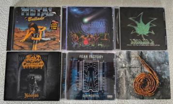 Metal CD's te koop - € 5 per stuk, deel 3 beschikbaar voor biedingen