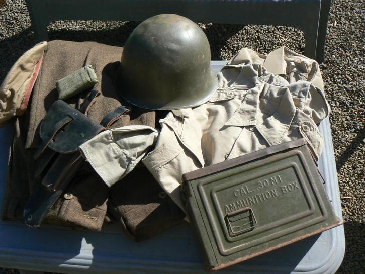 lot militaire indo/algerie, Collections, Objets militaires | Général, Armée de terre, Envoi