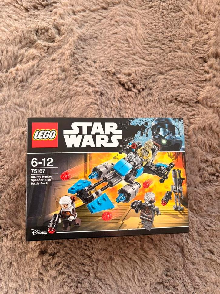 Lego Star Wars 75167 Bounty Hunter Speeder Bike Battle Pack, Kinderen en Baby's, Speelgoed | Duplo en Lego, Zo goed als nieuw