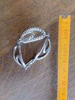 Armband zilverkleurig bling bling, Ophalen of Verzenden, Gebruikt