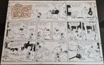 The captain and the kids, R. Dirks, originele pagina, 1963, Ophalen of Verzenden, Gelezen