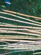 Lange bamboestokken, Ophalen