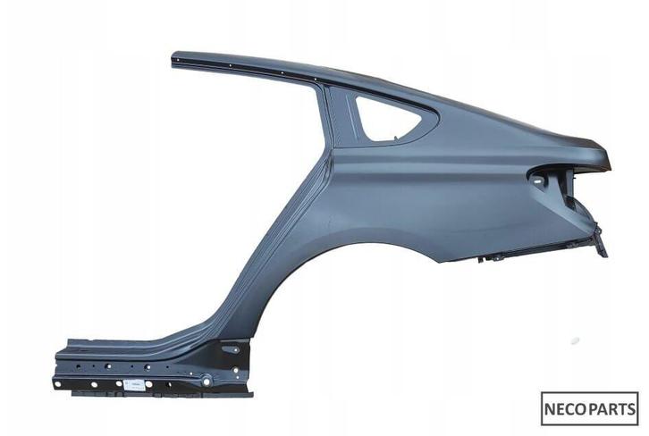 BMW 5 SERIE GT F07 SCHERM ACHTERSCHERM ACHTERPANEEL SNIJDEEL, Auto-onderdelen, Carrosserie, Achterklep, BMW, Achter, Gebruikt