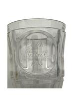 Gegraveerd glas - Gedateerd 1833 Emlek Pestrol - Bohemen (?), Ophalen of Verzenden