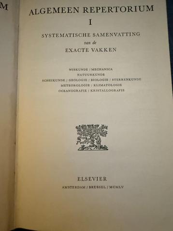 Algemeen repertorium I, systematische samenvatting, 1955, 74 beschikbaar voor biedingen