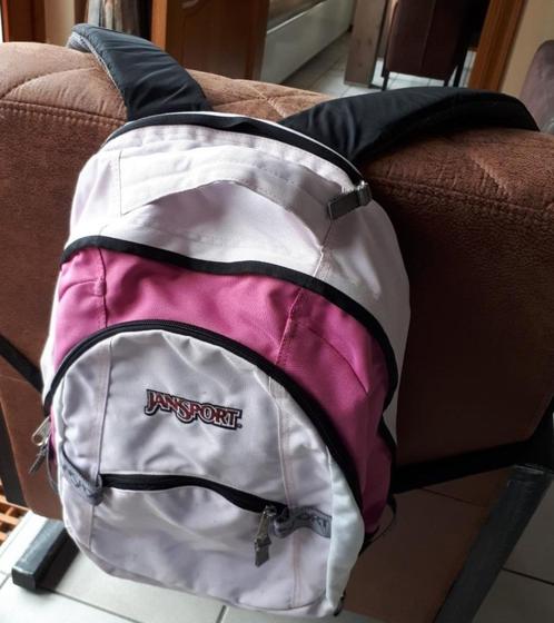 Jansport - Rugtas/Schooltas - roze, Handtassen en Accessoires, Tassen | Rugtassen, Zo goed als nieuw, 45 tot 60 cm, Verzenden