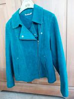 Damesvest in daim/nubuck, Kleding | Dames, Ophalen of Verzenden, Maat 38/40 (M), Blauw