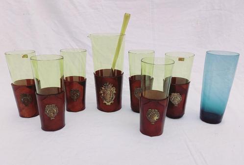 Service à cocktail Vintage, Antiek en Kunst, Antiek | Glaswerk en Kristal, Ophalen of Verzenden