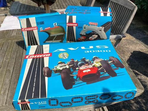 Vintage Carrera Avus 30300 / 5900 racetrack, Kinderen en Baby's, Speelgoed | Racebanen, Gebruikt, Racebaan, Elektrisch, Carrera