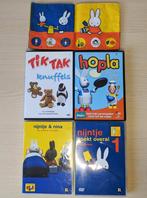 Nijntje, Tik Tak & Hopla DVD's + knisperboekje, Cd's en Dvd's, Alle leeftijden, Ophalen of Verzenden, Educatief