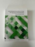 Boek: Gezondheidsvoorlichting en gedragsverandering, Boeken, Studieboeken en Cursussen, Ophalen of Verzenden, Zo goed als nieuw