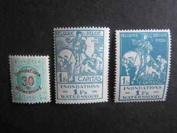 Timbres Belgique - N237 à 239 (x) - 3,00Eur beschikbaar voor biedingen