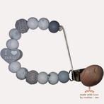 noekies speenkoord I LOVE DAD & MOM diverse kleuren, Kinderen en Baby's, Verzenden, Nieuw, Kraamcadeau