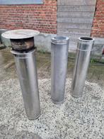 Ubbinck inox  DW buizen van 150, Doe-het-zelf en Bouw, Buizen en Afvoer, Ophalen, Inox