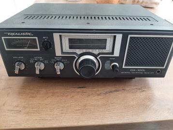 Realistic DX-100L analoge receiver, Audio, Tv en Foto, Ophalen of Verzenden