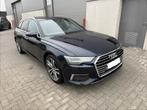 Audi A6 Avant 40 TDI - 2019, Auto's, Audi, 4 cilinders, Blauw, Leder, 5 deurs