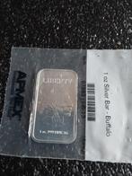 1oz zilveren bar, Postzegels en Munten, Edelmetalen en Baren, Ophalen