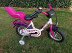 12" meisjesfiets / kinderfietsje, Ophalen, Zo goed als nieuw, Vermont, Zijwieltjes