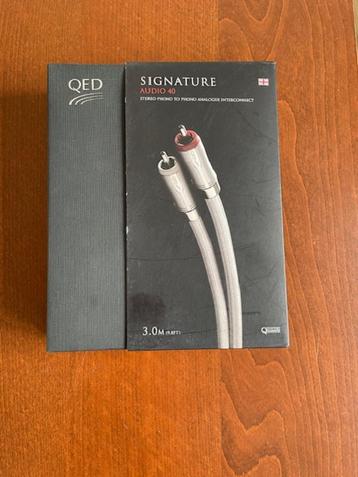 Câble audio QED Signature Audio 40 disponible aux enchères