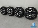 7mm! Originele Peugeot 208 II GT Hybrid P21E zwarte velgen 1, Auto-onderdelen, Banden en Velgen, Gebruikt, Banden en Velgen, 17 inch