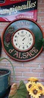 Belle enseigne de pub ancienne en bois Vins d'Alsace, Enlèvement ou Envoi