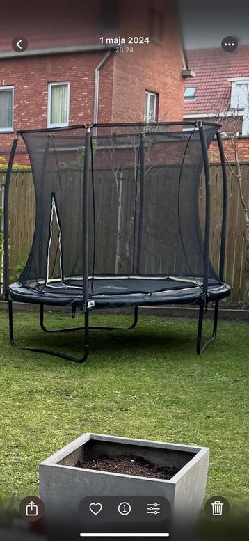 Trampoline salta, Enlèvement, Utilisé
