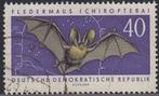 1962 - RDA - Animaux : Plecotus auritus [Michel 872], RDA, Affranchi, Envoi