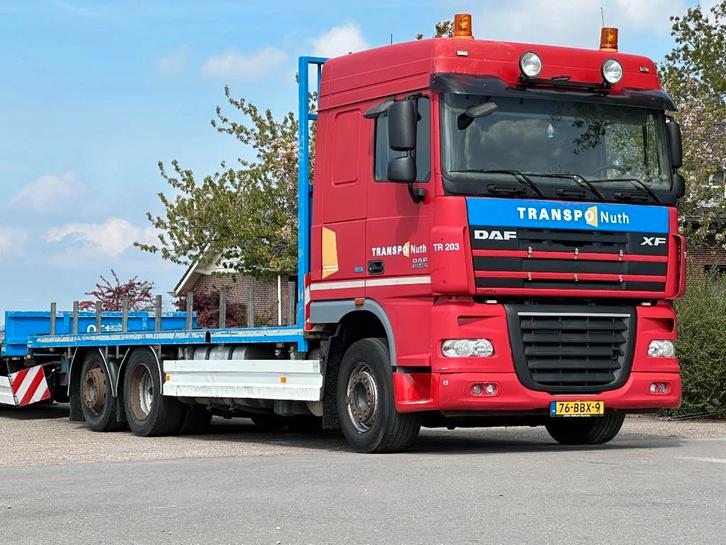 DAF XF 105 460 FAN BAKWAGEN/PRITSCHE! (bj 2013), Auto's, Vrachtwagens, Bedrijf, Te koop, ABS, Airconditioning, Cruise Control