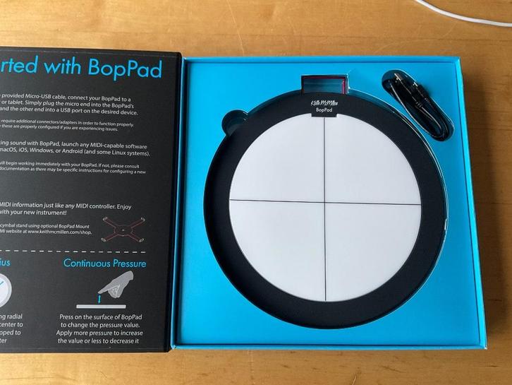 Keith McMillen boppad drum pad, Muziek en Instrumenten, Percussie, Zo goed als nieuw, Ophalen of Verzenden