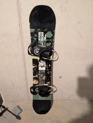 Snowboard met bindingen - 156.5 cm beschikbaar voor biedingen