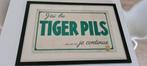 tiger pils, Verzamelen, Biermerken, Ophalen of Verzenden