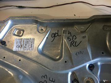Vw Golf 4 1998 5drs Raammechanisme Rechtsvoor handbediend, Auto-onderdelen, Ophalen of Verzenden, Gebruikt