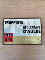 Carton publicité ADA trappistes abbaye Aulne offre / échange, Collections, Marques de bière, Panneau, Plaque ou Plaquette publicitaire