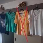 Shirts en tops, 3XL, Kleding | Dames, Grote Maten, Ophalen of Verzenden, Zo goed als nieuw, Wit, Blouse of Tuniek