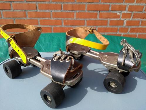 Vintage Rolschaatsen merk HUDORA, Kinderen en Baby's, Speelgoed | Buiten | Rolschaatsen, Gebruikt, Verstelbaar, Ophalen