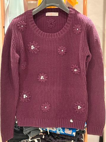 Pruimkleurige trui van yourConcept (38). beschikbaar voor biedingen