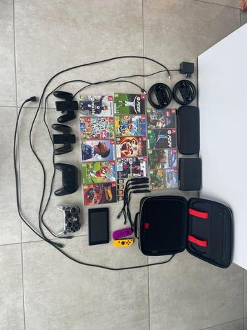 Nintendo Switch 2019 incl. veel spellen en controllers beschikbaar voor biedingen