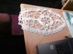 napperon ancien ovale dentelle blanche, Enlèvement ou Envoi