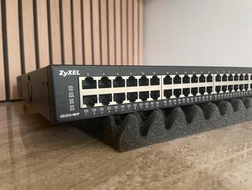 Switch Zyxel - 48ports - Poe+ beschikbaar voor biedingen