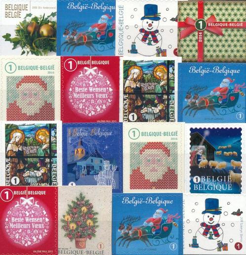 Kerstzegels België - keuze uit 10 postzegelboekjes !, Timbres & Monnaies, Timbres | Europe | Belgique, Non oblitéré, Timbre-poste
