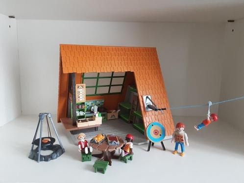 PlayMobil grande maison de vacances meublée avec téléphériqu, Enfants & Bébés, Jouets | Playmobil, Comme neuf, Ensemble complet