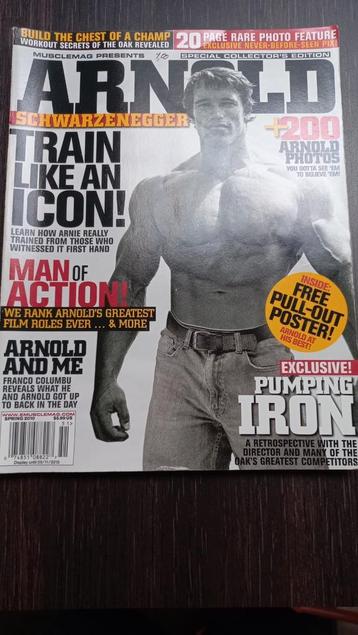 Tijdschriften Arnold Schwarzenegger. beschikbaar voor biedingen