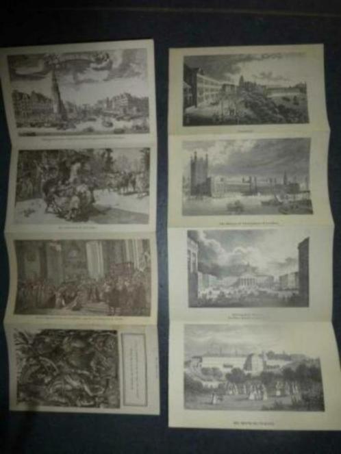 prenten (van oude gravures en schilderijen), Antiek en Kunst, Kunst | Overige Kunst, Ophalen of Verzenden