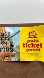 Ticket Bobbejaanland, Tickets en Kaartjes, Recreatie | Pretparken en Attractieparken