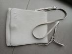 Witte handtas Nathan, Handtassen en Accessoires, Tassen | Damestassen, Ophalen, Gebruikt, Wit, Handtas